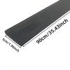 1pc 0.9m Slope Pad Soft Multi-purpose Threshold Self-adhesive Durable PVC Anti Slip Strip for Vacuum Cleaner Wheelchair Trolley