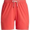 Polo Ralph Lauren Solid Color Mid-Rise Pony Embroidered Drawstring Straight-Leg Swim Trunks Men Swimwear 710905989-013