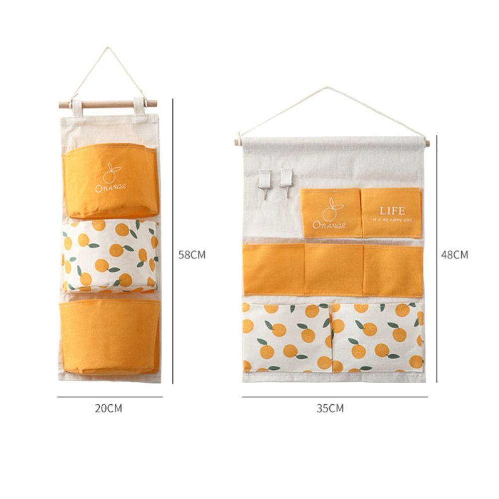 Множество карманов, подвесная сумка, настенные сумки для хранения всякой всячины, прикроватный органайзер для общежития