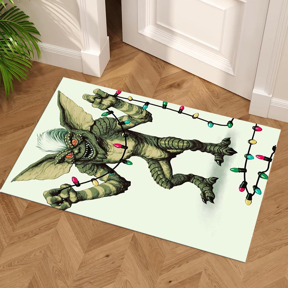 Gremlins Carpet Suitable for Game Room Hallway Dining Room Kitchen Anti-slip Rug Office home decor Best for Christmas