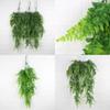 Artificial Green Wall Foliage Withpteridium Latiusculum Plants For Party And Photography Use