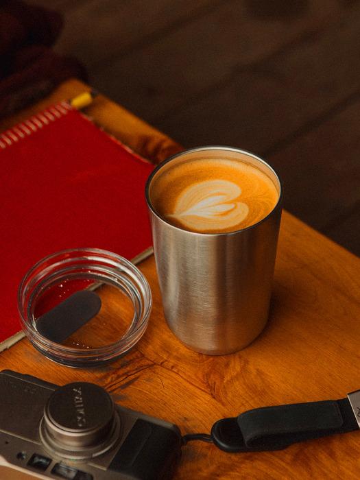 KINTO Plug-in Tumbler 360ml (Stainless Steel)