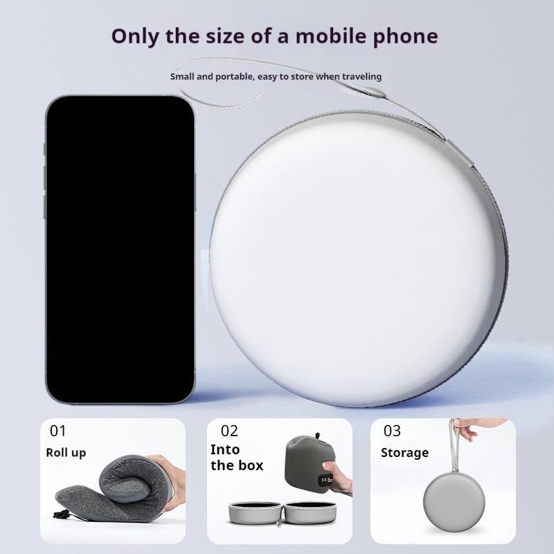 Memory Foam U-shaped Pillow Neck Support Travel Portable Business Sleeping Aid Airplane Pillow Neckrest U-pillow