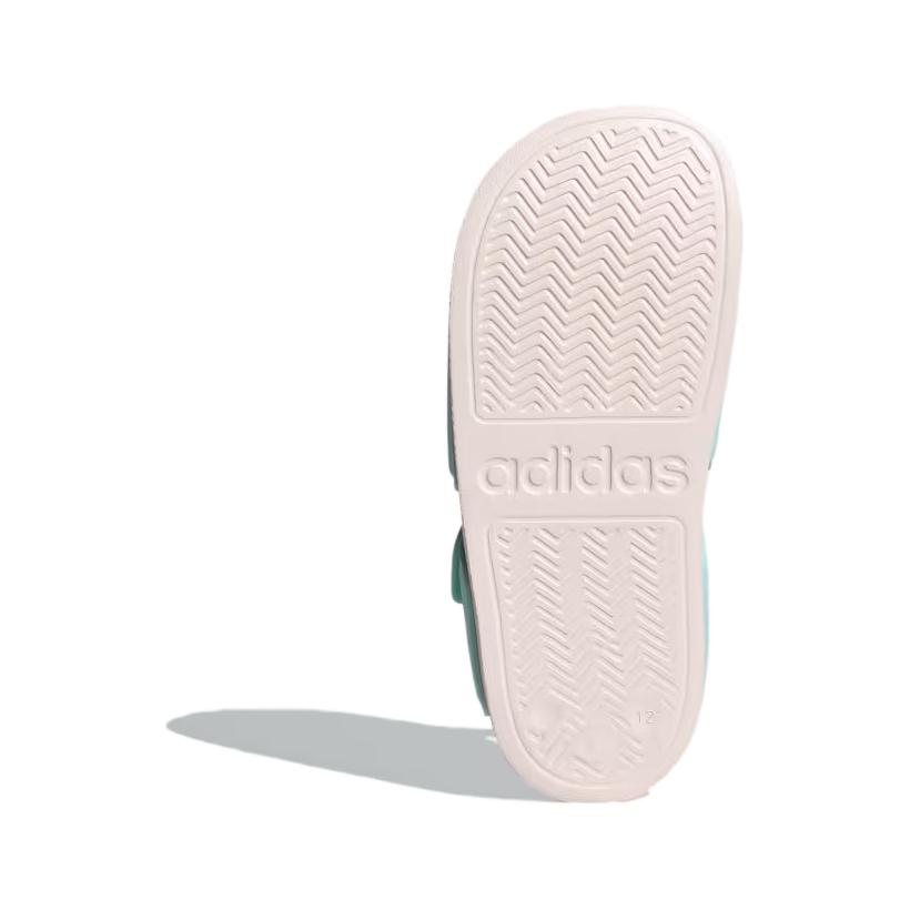 Adidas Adilette Sandals Non-Slip Durable Kids Sandals Kids Sandals White Blue ID3379