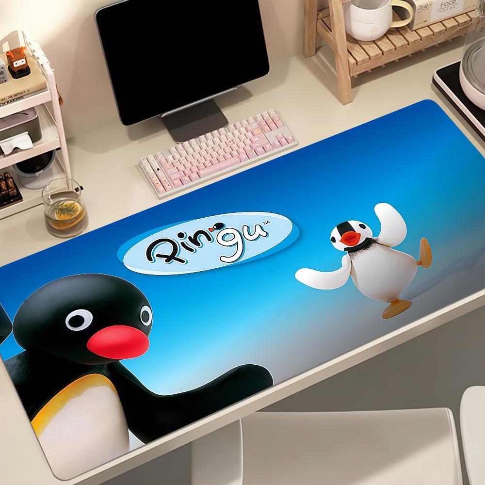 Cartoon P-pingu cute Mouse Pad Non-slip Thickened MousePad Student Gaming Cushion Large Writing Lockedge Office