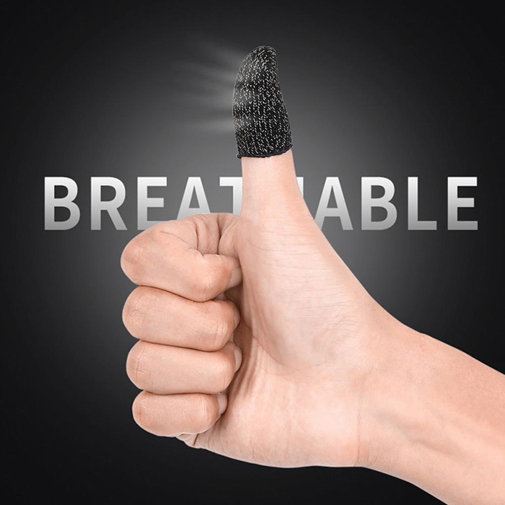 Напальчники для игры в видеоигры на сотовом телефоне или планшете, в комплекте 2 штуки