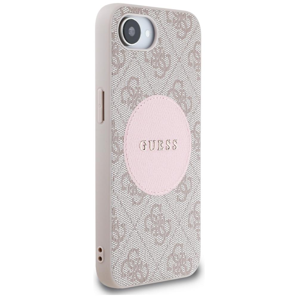 Etui do iPhone 16e Guess MagSafe Różowe