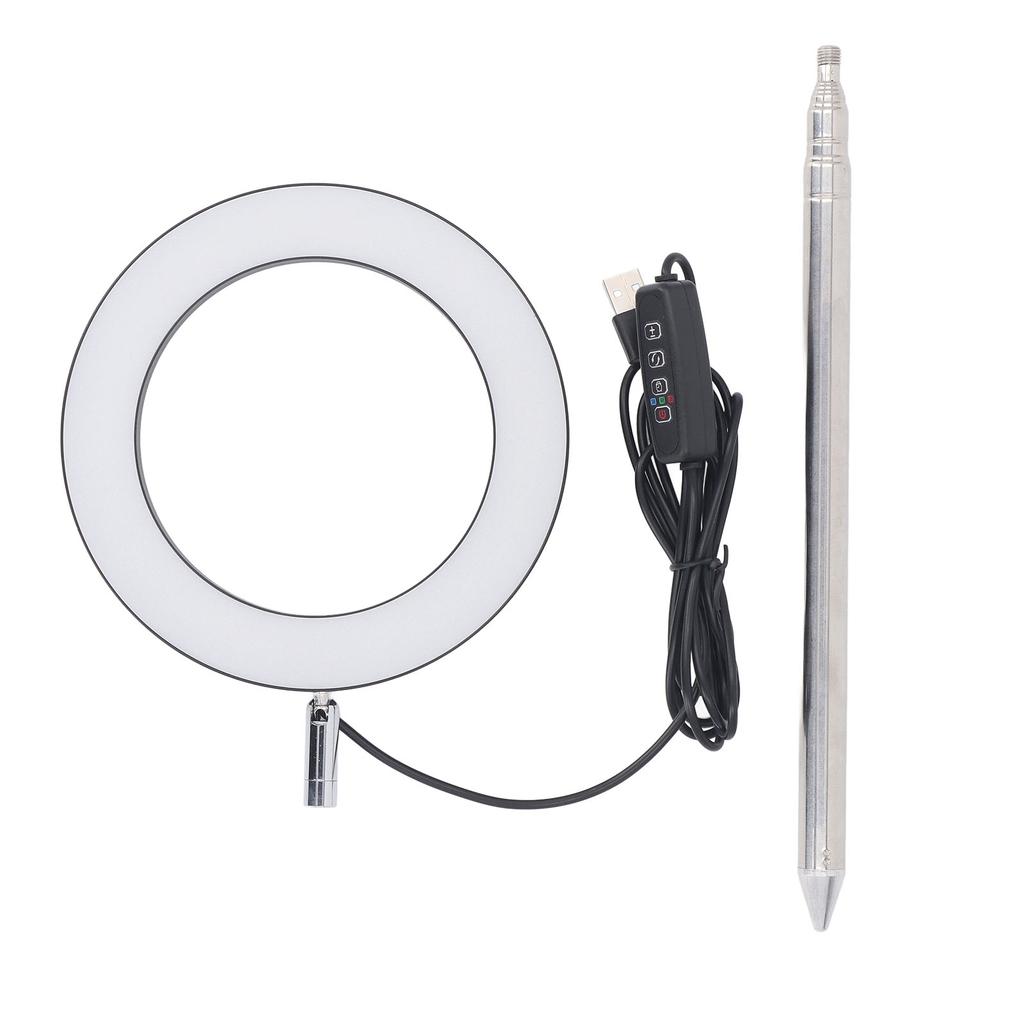 6in Full Spectrum Plant Light 26.5-165cm Height Adjustable Growing Lamp With 3H 9H 12H Timer 10 Dimmable Levels 6 Inch Lampshade