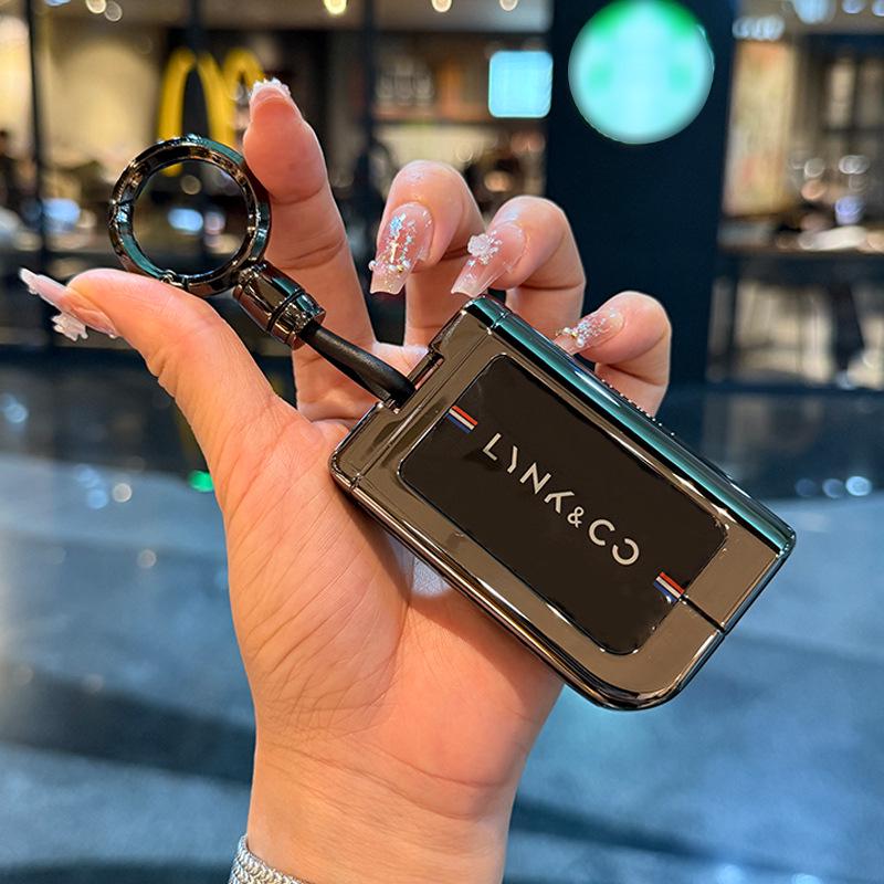 Чехол для ключа Lynk & Co 06/07 2020-26 Металлический защитный корпус Автоаксессуар