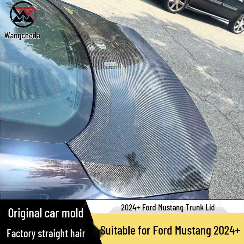 Крышка багажника из углеродного волокна для Ford Mustang 24+