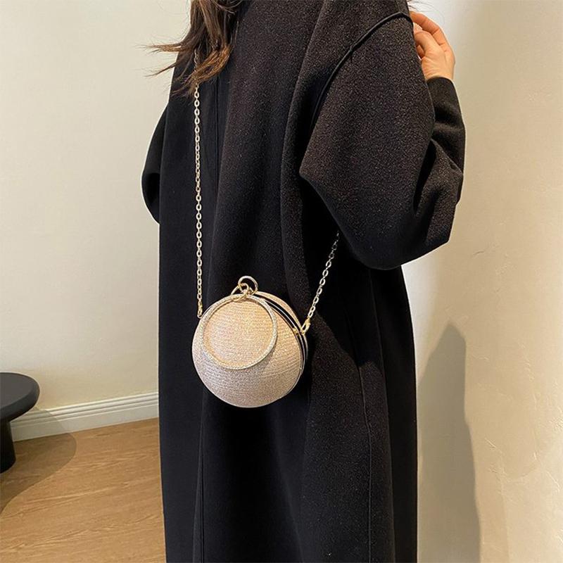 Круглое кольцо портативные вечерние сумки металлические круглые шарообразные сумки для помады элегантный роскошный клатч кошелек свадебные кошельки