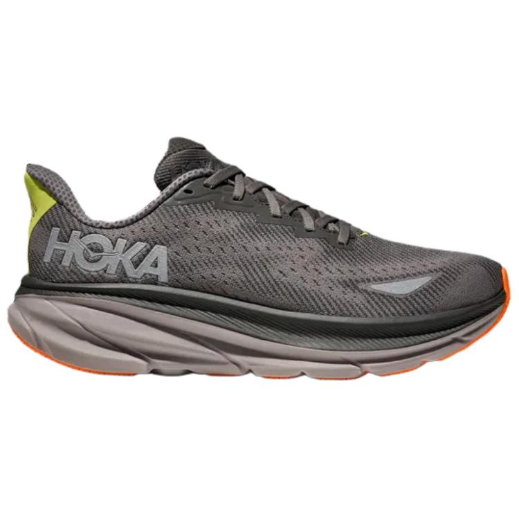 HOKA One One Clifton 9 Comfortable Versatile Durable Running Shoes Men Sneakers Gray 1141470F-ALTG