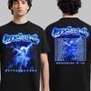The Offspring Supercharged Skeleton Tour 2025 Северная Америка Футболка Унисекс Футболка