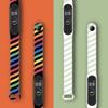 Wrist Strap For Mi Band 6 5 4 3 Strap Silicone Printing Cartoon Blet Pattern Xiao MI 6 5 4 3 Watch Band Bracelet Smart Sports Fitness Wrist