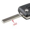 Key Shell Case 3 Buttons CE0536 Peugeot Partner Citroen C4 Berlingo Expert