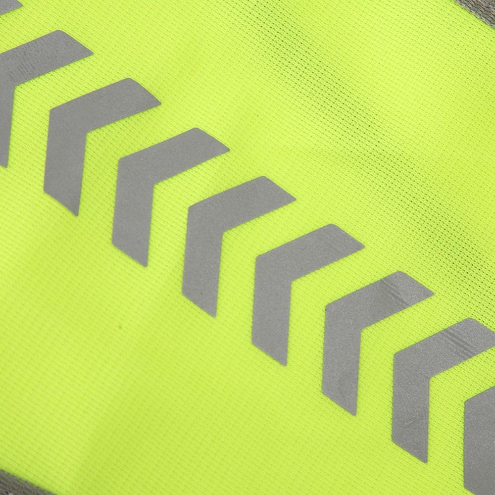 Adjustable Reflective Safety Vest with Storage Pocket Cycling Vest for Outdoor Sports