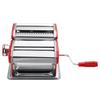 Stainless Red Noodle Maker Steel Pasta Machine Lasagne Spaghetti Tagliatelle Ravioli Dumpling Maker Machine with Two Cutter