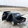 ABBR1 1:18 LADA 2106 Alloy Die Cast Toy Car Model Sound and Light Children's Toy Collectibles Birthday gift