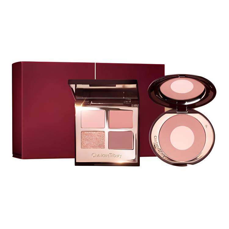 Charlotte Tilbury Палетка Luxury Palette и Румяна Cheek To Chic