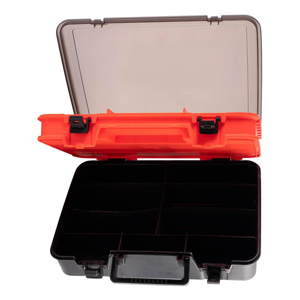 Органайзер для рыболовных приманок Двухслойный кейс для хранения рыболовных принадлежностей Отделение Съемные мульти-ячейки Аксессуары для рыболовного снаряжения Инструмент для рыбалки Песка