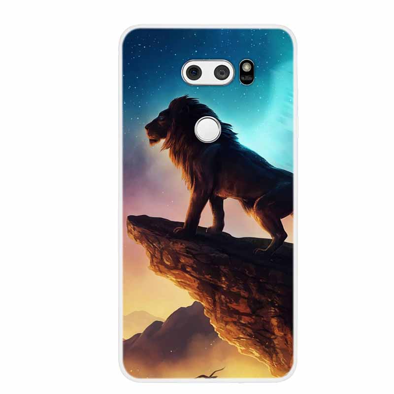 For LG V30 Cases v30 Plus V50s Clear Soft TPU Silicone Phone Cases For LG V50S Thinq / G8X Thinq Back Cover For LGV30 V 30 V 50S