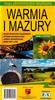 Warmia I Mazury / Województwo Warmińsko-Mazurskie 1:250 000. Laminowana Mapa Administracyjno-Turystyczna. Bik