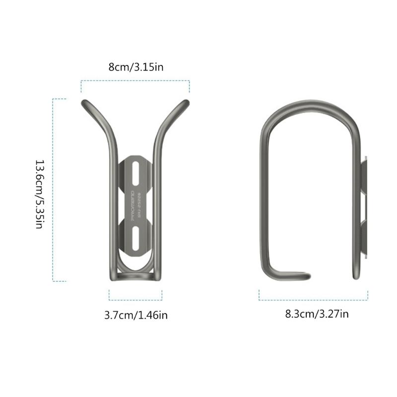 Bike Water Bottle Holder Secure Retention System, Lightweight and Strong Bicycles Flasks Cage for BMX Road Mountain Bike