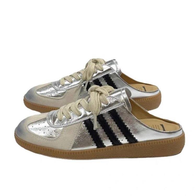 Ретро старые полированные туфли-полусапожки с плоской подошвой, женские, новые 2025 года, универсальная верхняя одежда, удобные, без каблука, белые туфли