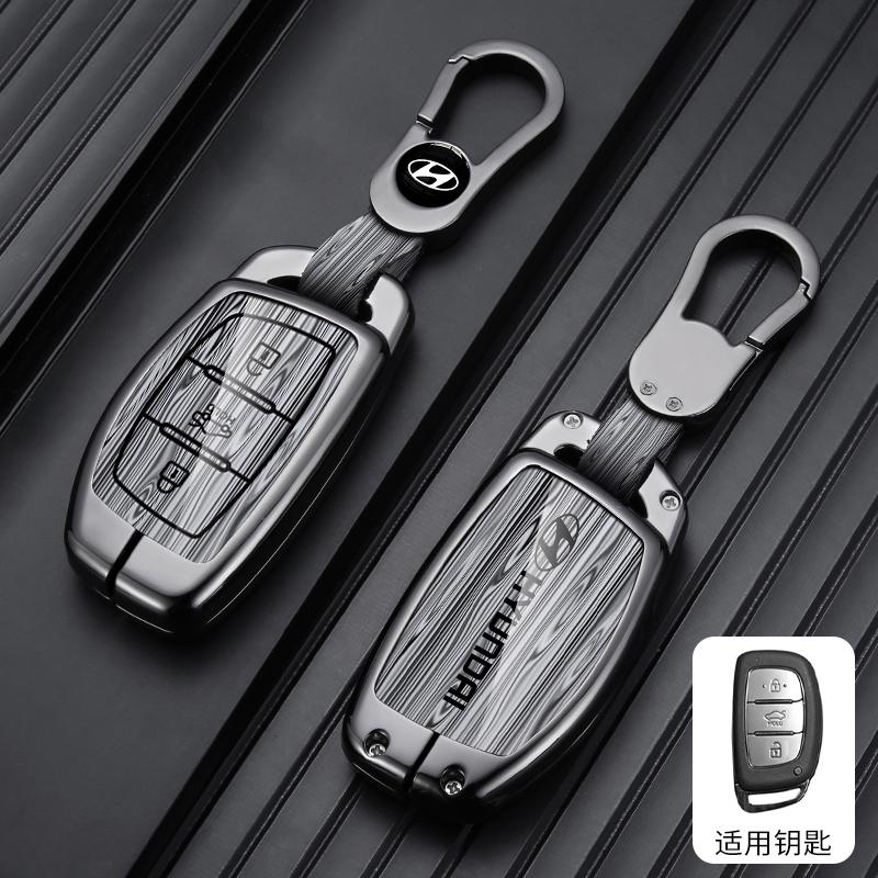 Car Key Shell Fob Key Cover Case Holder For Hyundai Tucson IX35 I30 I20 Kona Coupe Veloster I40 Getz Interior Auto Accessories mn1