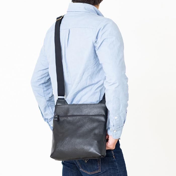 Легкая сумка через плечо Toyooka Kobo, Вес около 300 г, Унисекс, Натуральная кожа, Crossbody, Цвет верблюда, 4383-08