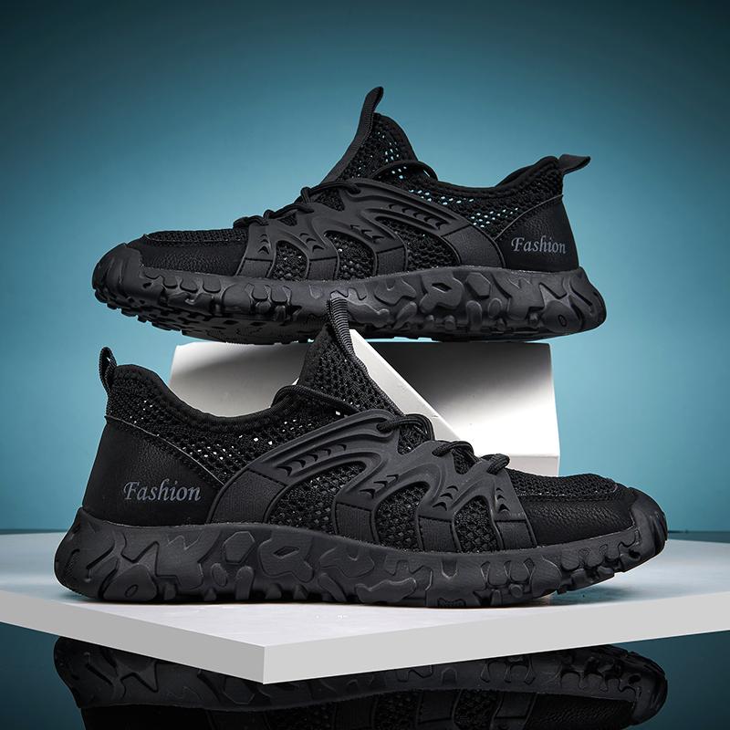 Модные мужские кроссовки весна лето осень зима дышащая сетчатая повседневная обувь легкая уличная обувь офисная рабочая обувь мужская обувь