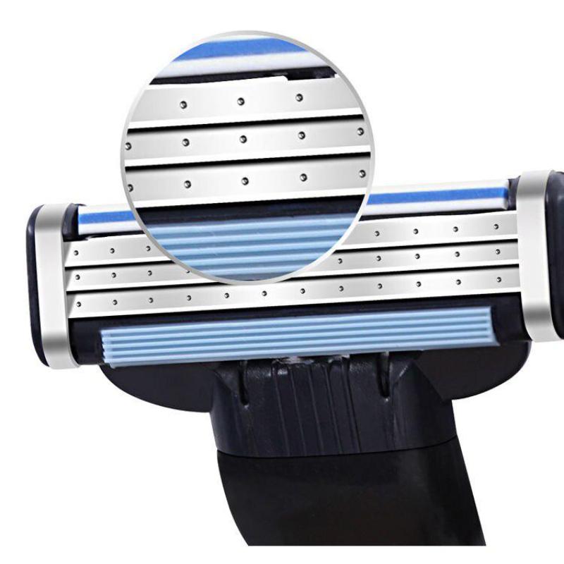 Бритвенные лезвия, совместимые с бритвенным станком Mache 3, бритвенные лезвия для мужчин, уход за лицом