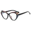 Irregular Cat Eye Reading Glasses Double Colors Frame Ultralight  Computer Presbyopia Eyewear Spring Hinge Women'S Glasses