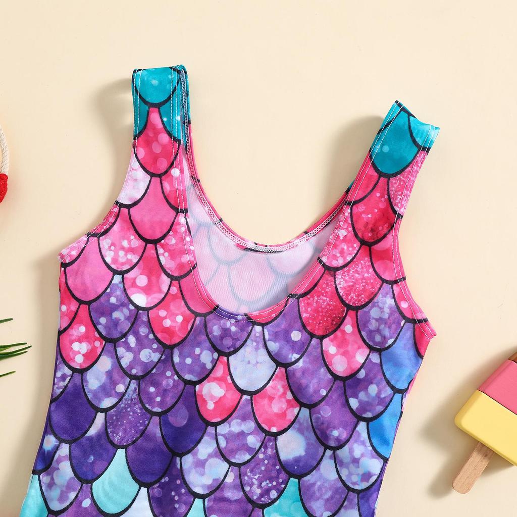 Купальник детский Русалочка - Милый пляжный наряд маленькой принцессы