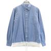 Made In Japan Chambray Shirt Jacket 1 Blue Men's Used