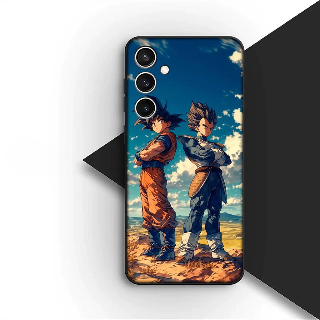 Vegeta Dragons Gokus Balls Super Cover for Samsung Galaxy S22 S21 S20 FE Ultra Plus A07 A15 A16 A17 A25 A37 A57 + Phone Case
