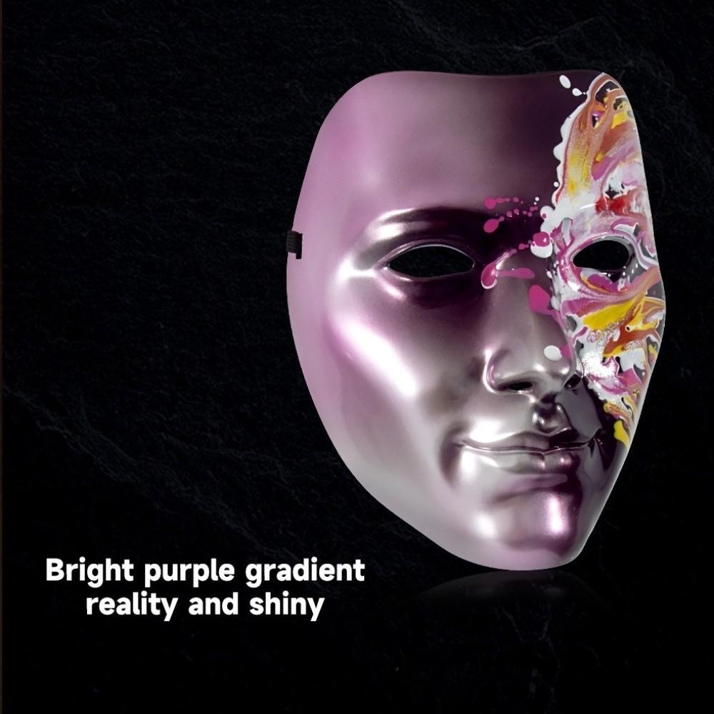 Пластиковая маска для лица Призрачная краска, струящаяся, Аниме Косплей Реквизит, Индивидуальная маска на Хэллоуин, Взрослая