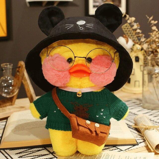 Kawaii 30 см Plushie Lalafanfan желтая утка животное плюшевые мягкие игрушки для девочек детская милая кукла подарок на день рождения/Рождество
