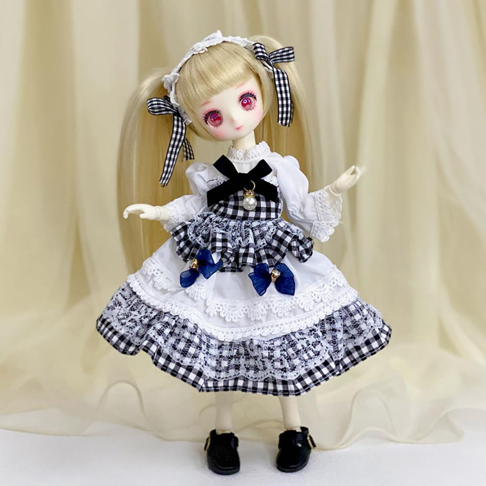 Одежда для кукол для 1/6 Bjd Одежда Куклы Платье Игрушка Кукла для девочки Подарок Подбор цвета Толстовки Аксессуары для кукол