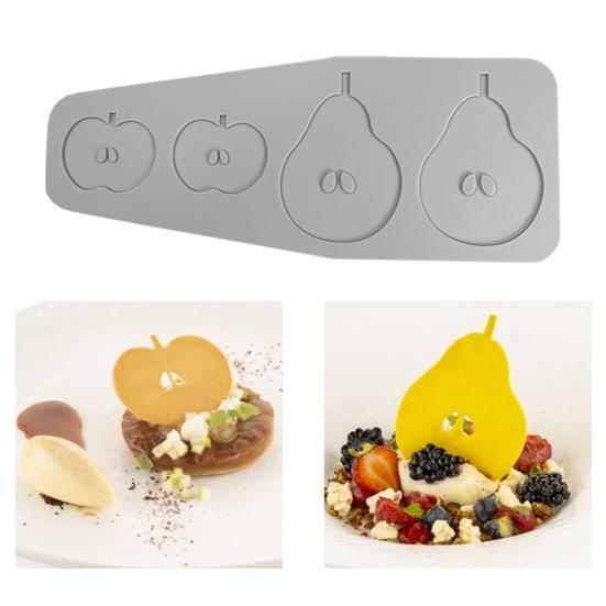 Силиконовая форма для шоколада «Рождественская снежинка» для украшения торта, коврики для отпечатков помадки, формы для выпечки