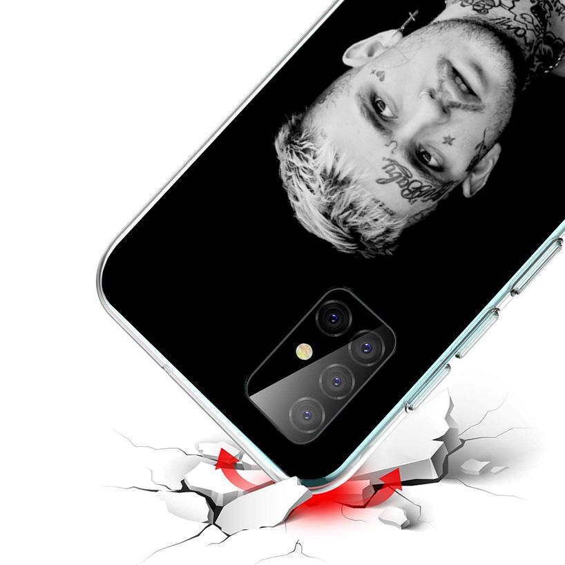 Чехол для телефона певца Lil Peep для Samsung Galaxy A52 A32 A22 A12 A51 A31 A50S A30S A20S A10S Note 20 Ultra 10 Plus S10 A72 A71 Gala