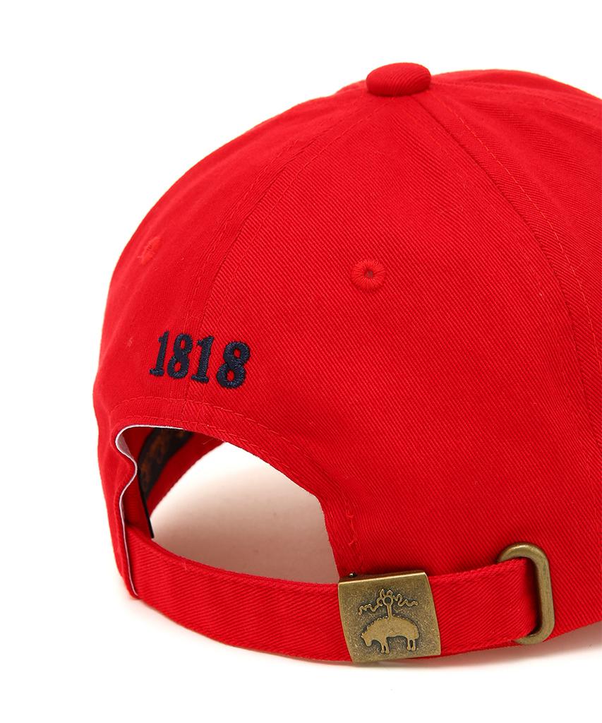 BROOKS BROTHERS [Унисекс] Хлопковая бейсболка с логотипом (красный) (Bbacmm7319Des)