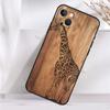 Мягкий чехол с рисунком из натурального бамбука и дерева для iPhone 11 14 12 Pro X XS XR 7 8 Plus SE 2020 13 Pro Max, противоударный чехол для телефона