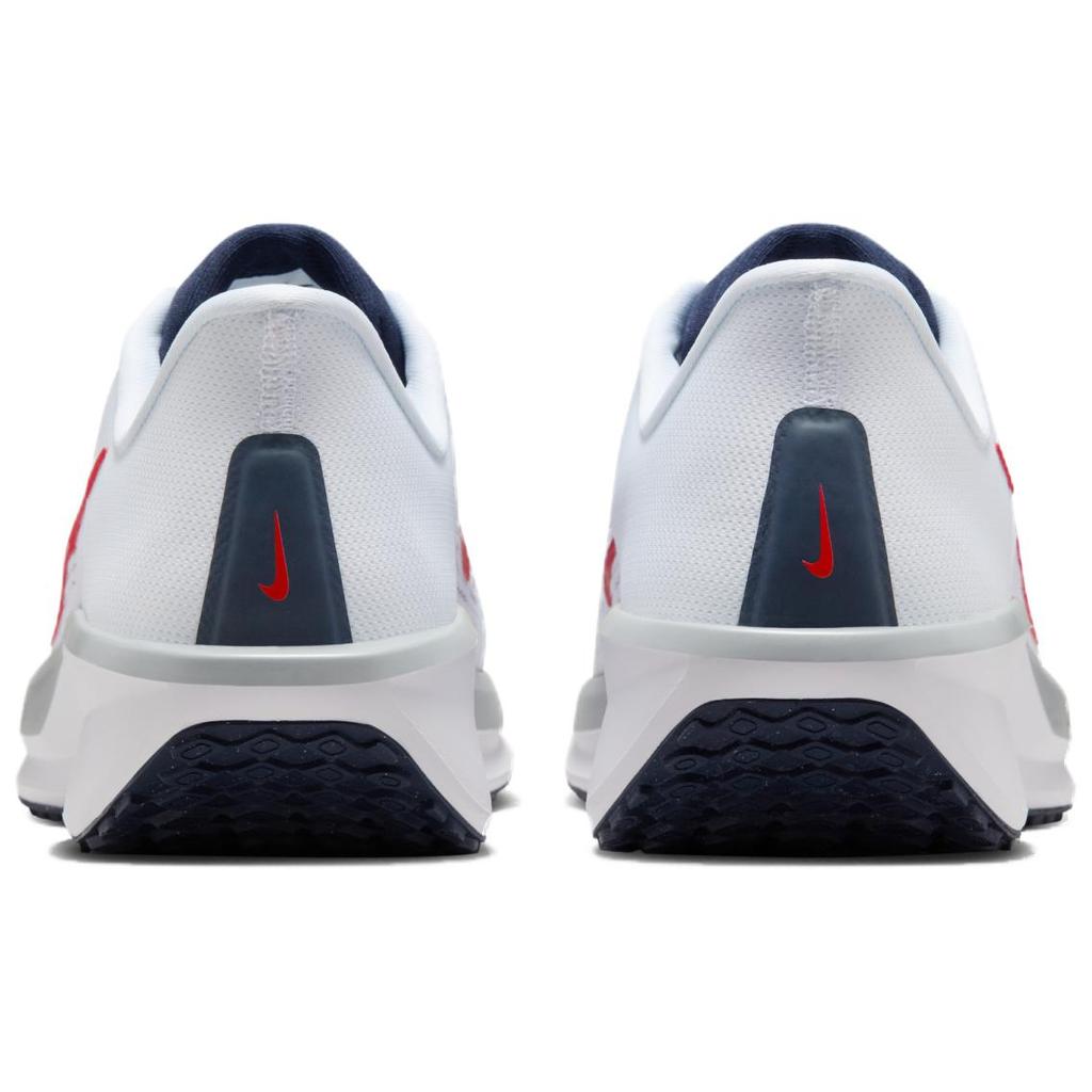 Nike Quest 6 White Obsidian Wolf Grey University Red Sneakers FD6033-107