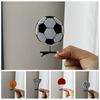 10pcs/set Cute Basketball Hair Clips Zinc Zinc Alloy Side Clip for Fans Soccer Hairpins Set  Daily