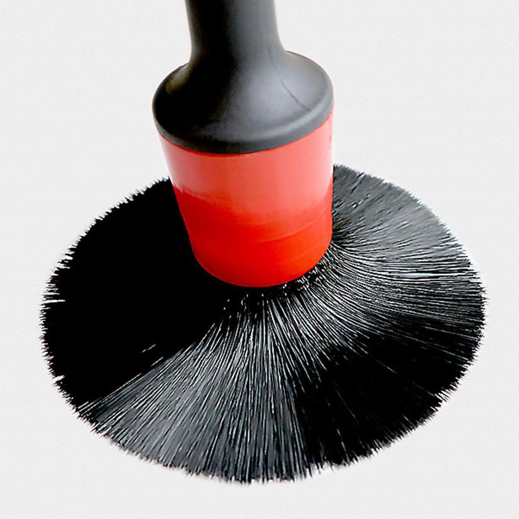 5PCS Car Brushes Car Detailing Brush Set Long Soft Bristle For Car Cleaning Detailing Brush Dashboard Air Outlet Wheel Brush