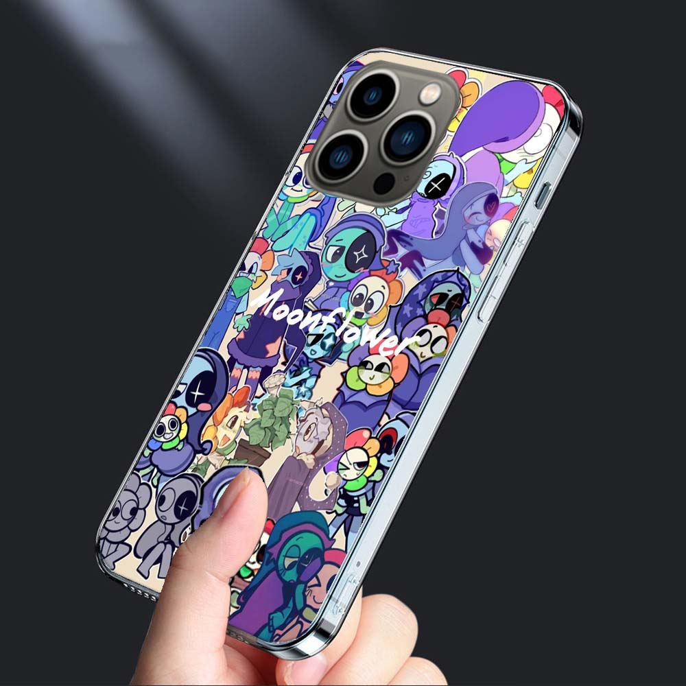 Чехол для телефона Dandys World Game для iPhone 16E 15 Pro 14 Plus 17E 16 17 Pro Max Air 11 12 13 Mini Ударопрочный Capa Милый Чехол TPU