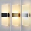 Modern Simplicity Led Wall Lamp Warm White Light for Bedroom Bedside Sconce Stairs Lighting Wall Light Fixture Bathroom Lamp