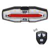 Bicycle Tail Light Adjustable LED Remote Control MTB Road Mountain Bike Turn Signal Lamp Waterproof Rechargeable Bright Night Riding Bike Warning