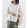 [antiqua] [Antica] punch design tops ladies long sleeve PN-00551 Onesize 03 white